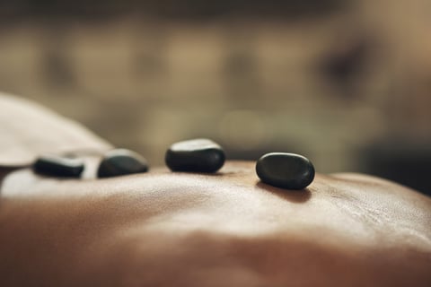 Allow yourself to simply relax in the good hands of your therapist